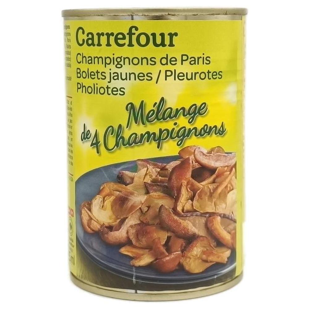 [664045] Mélange de 4 Champignons Carrefour 400g.