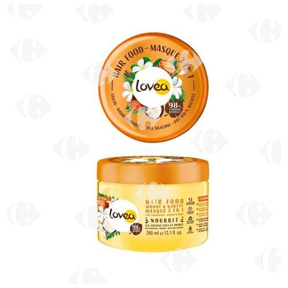 [668517] Masque 3 en 1 Hair Food Monoï & Karité Lovea 390ml.
