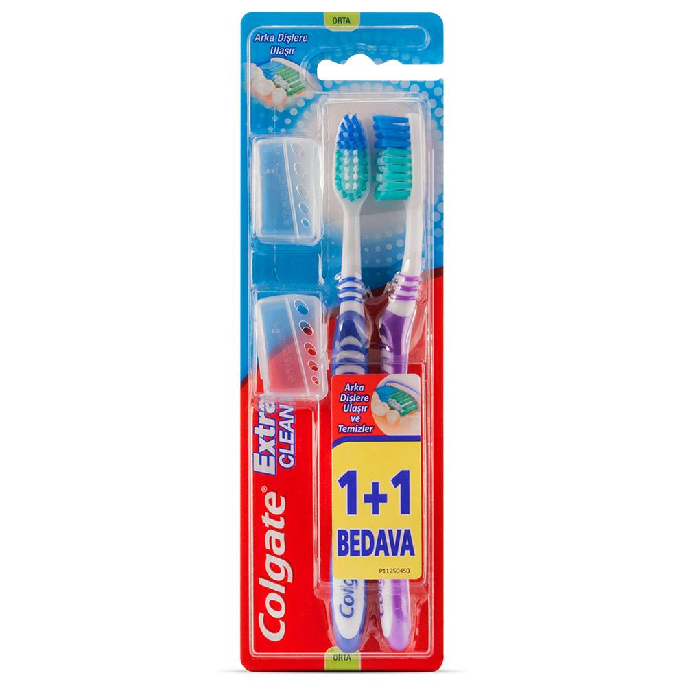 [221259] Brosse à Dents Extra Clean Colgate 1+1.