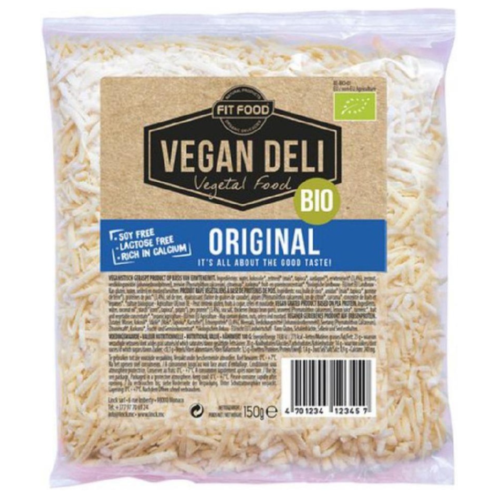 [693665] Mozzarella Râpée Originale Bio Vegan Deli 150g.