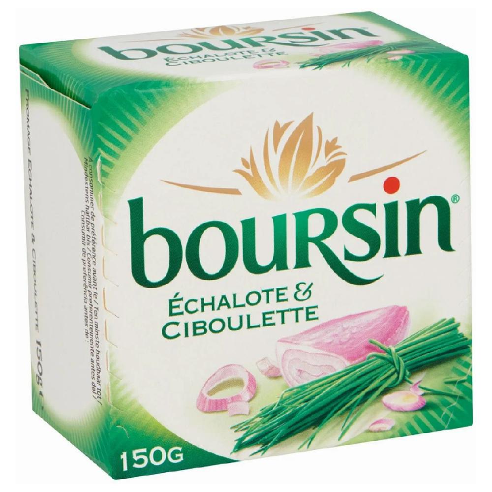 [702394] Fromage Frais à l'Echalote & à la Ciboulette Boursin 150g.
