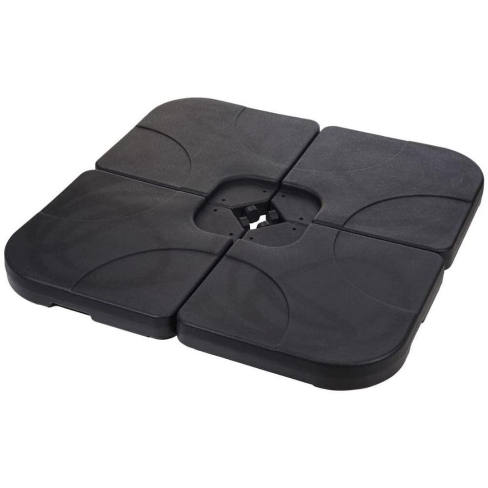 [679778] Support Parasol en Pehd 50x50x75cm 4 pièces