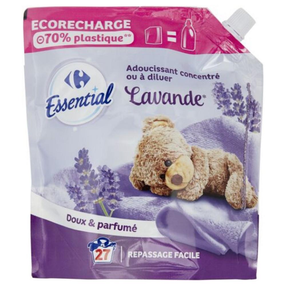 [530532] Adoucissant Concentré À Diluer Lavande Carrefour Essential 600ml