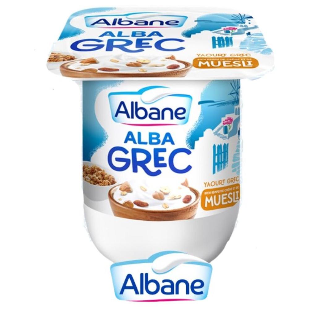 [688543] Yaourt à Cuillère Grec Muesli Albane 110g.