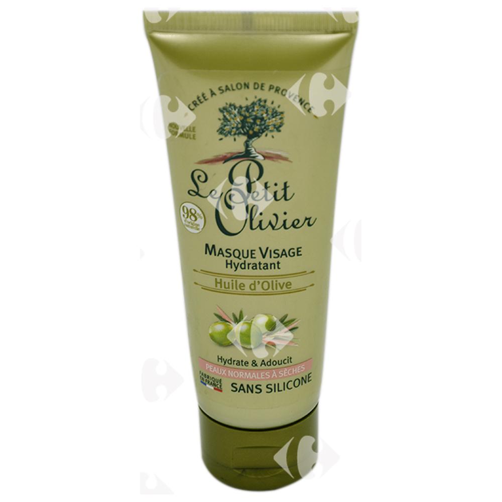 [668353] Masque Visage Olive Peau sèche et sensible Le Petit Olivier 75ml