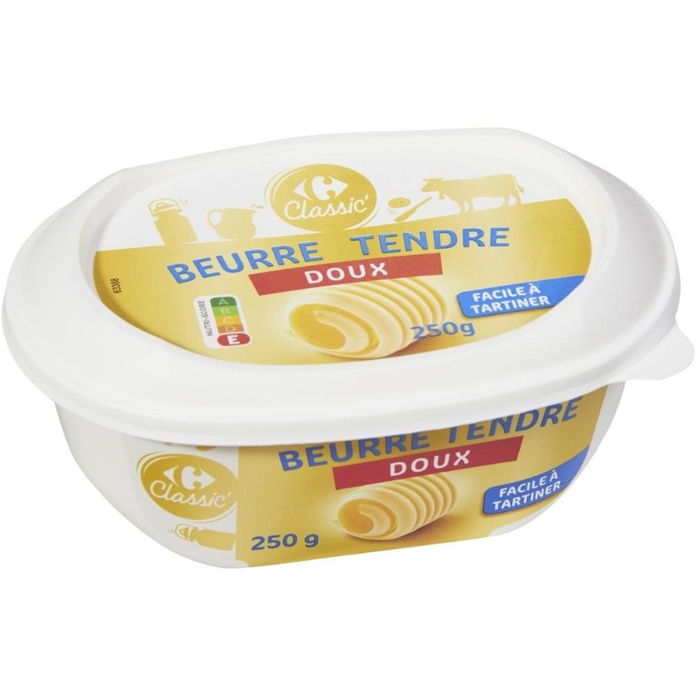 [637844] Beurrier Doux Tendre Carrefour 250g