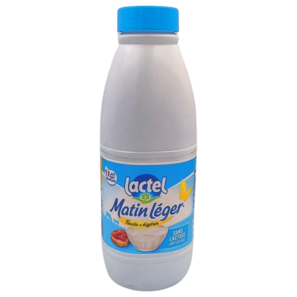 [629766] Lait Demi-Ecrémé Réduit Lactose 1,2% Mg Lactel 1L.