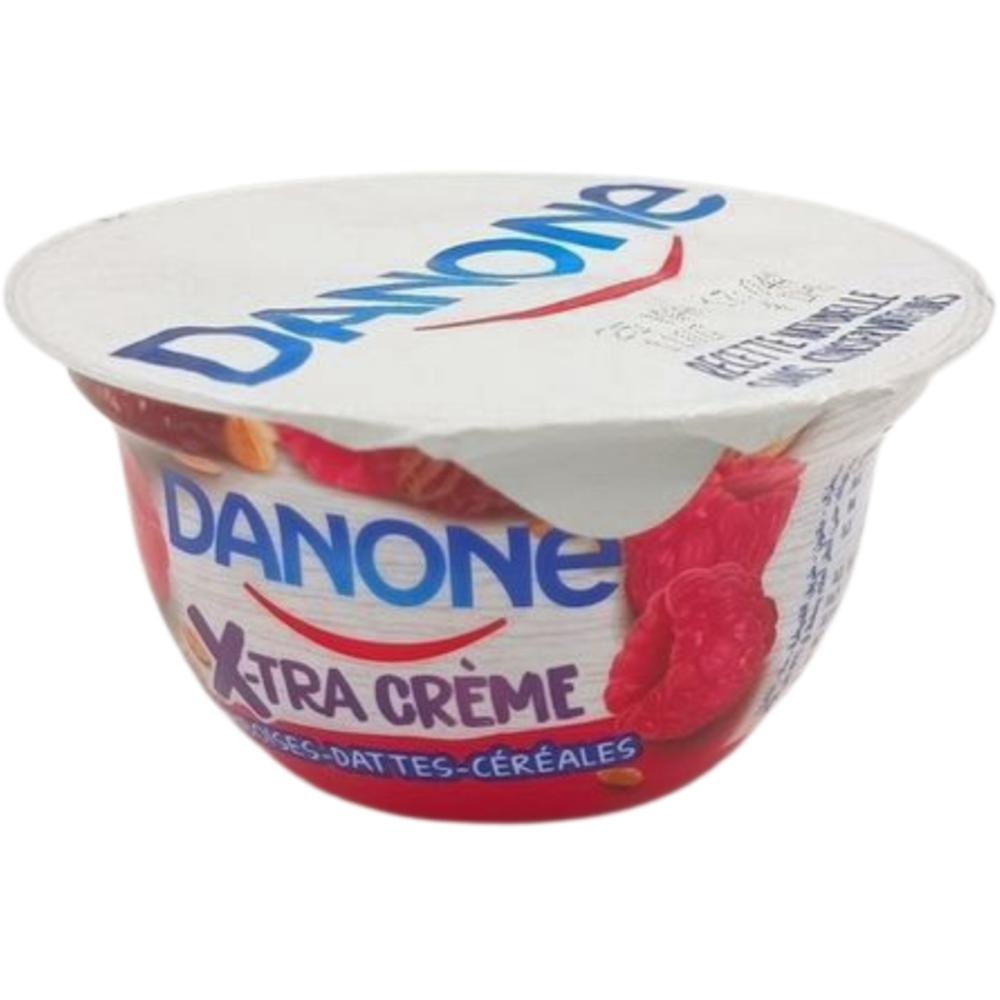 Yaourt à cuillère Framboise Datte Céréale Danone 110g.