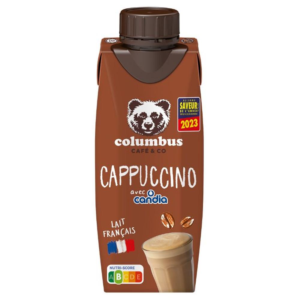 [712544] Boisson Lactée Cappuccino Columbus Candia 25cl.