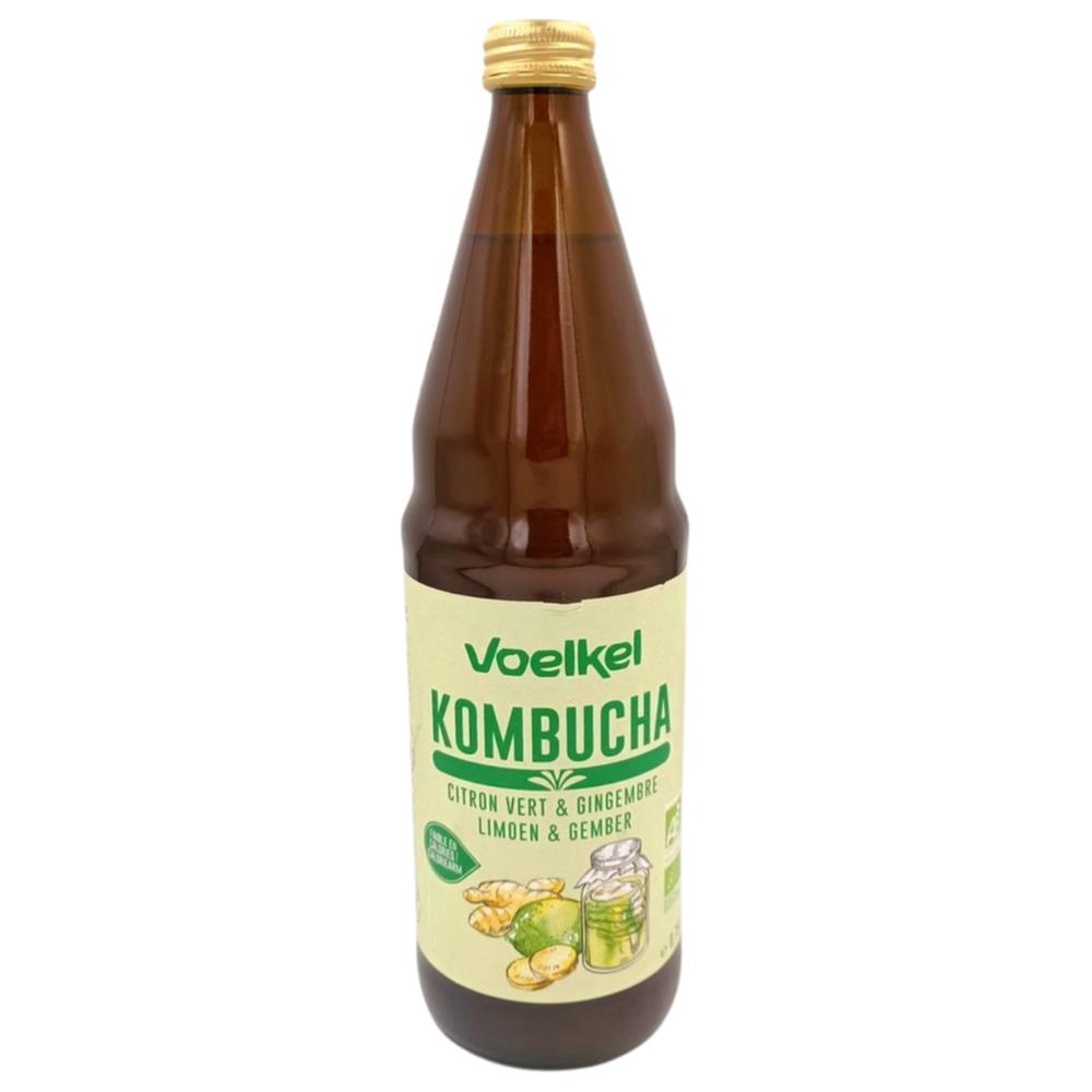 [696953] Kombucha Gingembre Citron Bio Voelkel 75cl.