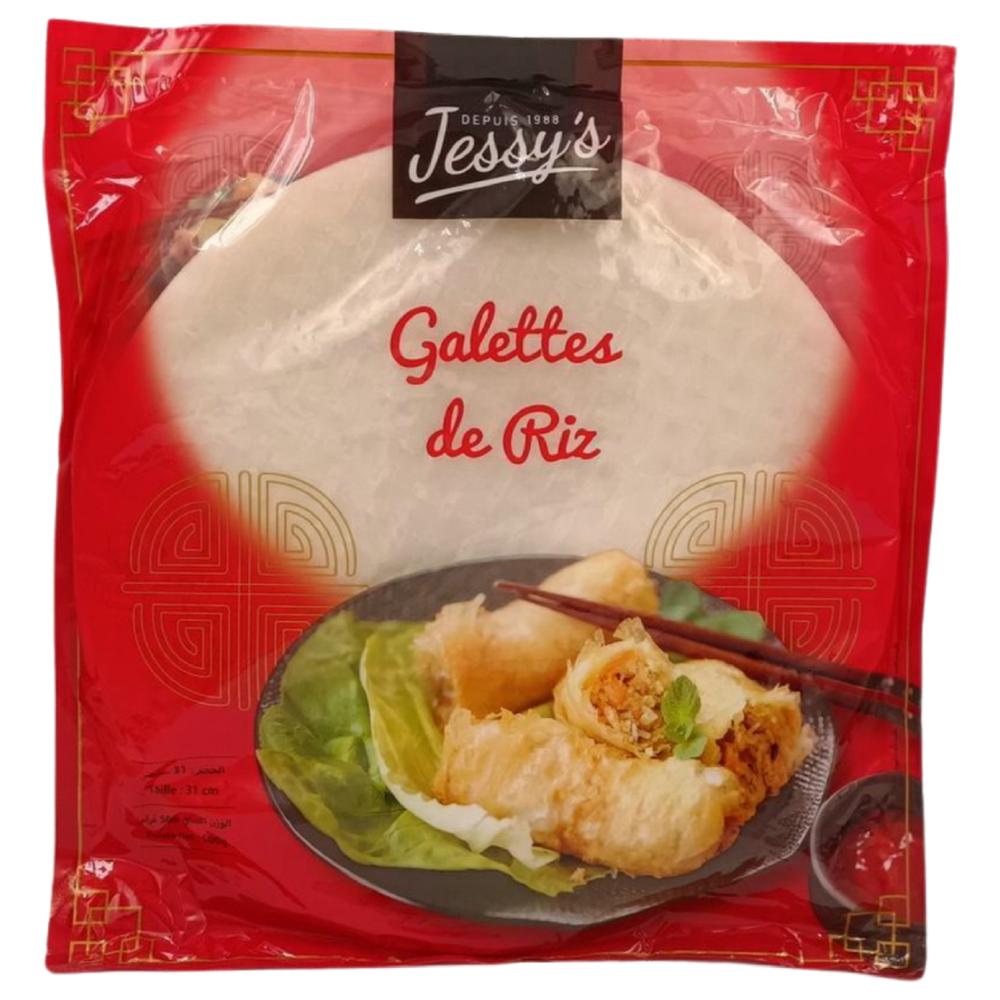 [2737] Galettes de Riz Jessy'S 31cm 500g.