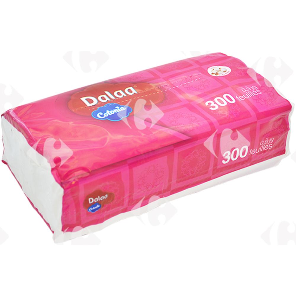 [634339] Boîte de Mouchoirs Dalaa 300 unités