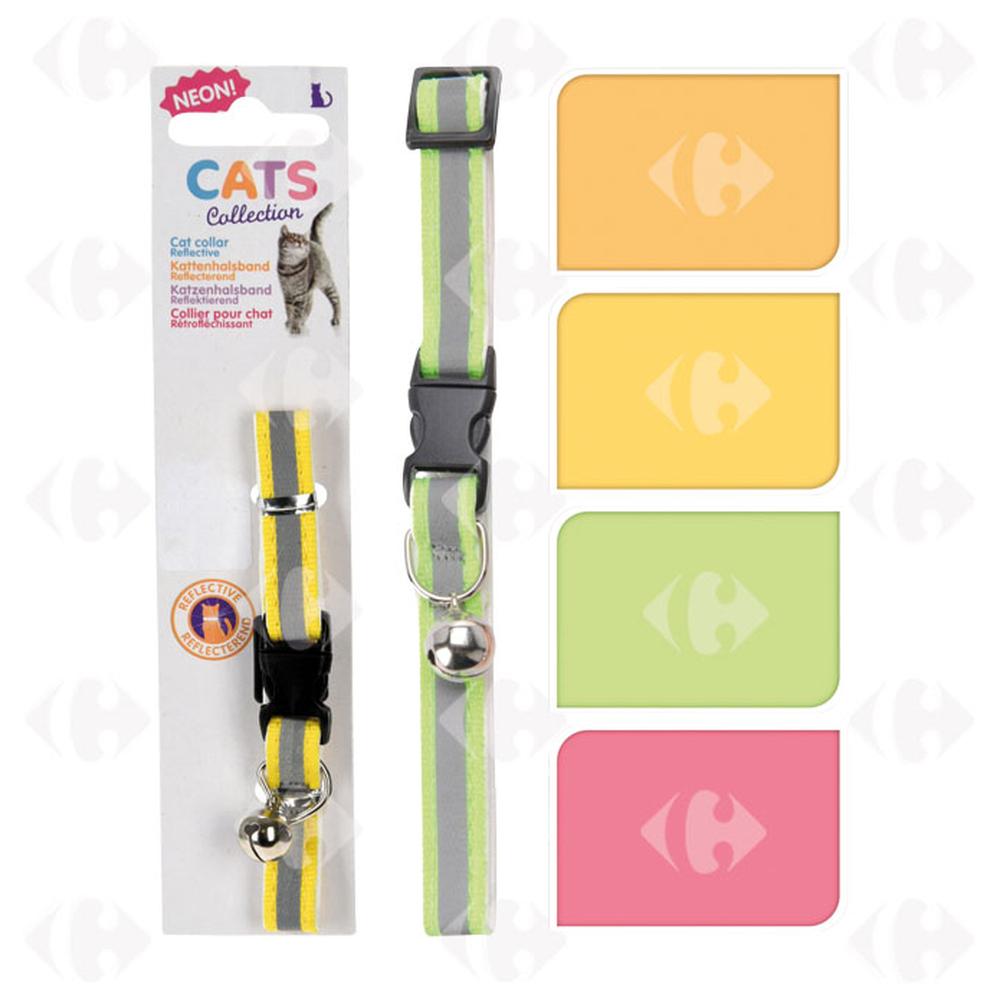 [614607] Collier pour Chats Rétrofléchissant (couleur aléatoire)
