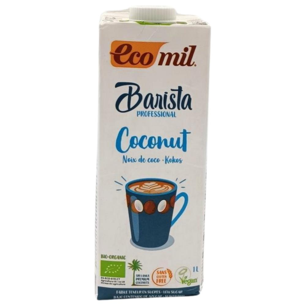 [704602] Boisson Végétale Coco Barista Sucre Réduit Ecomil 1L.