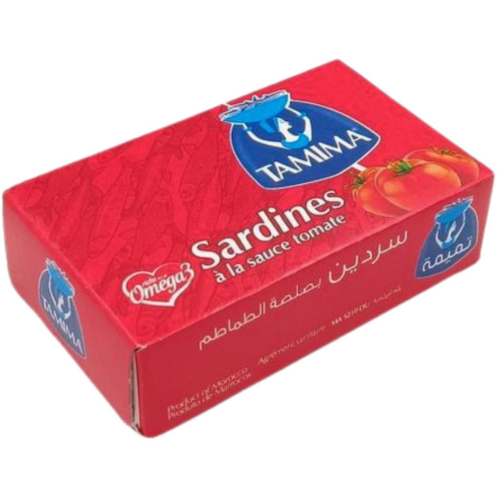 [615335] Conserve de Sardines à la Sauce Tomate Tamima 125g.