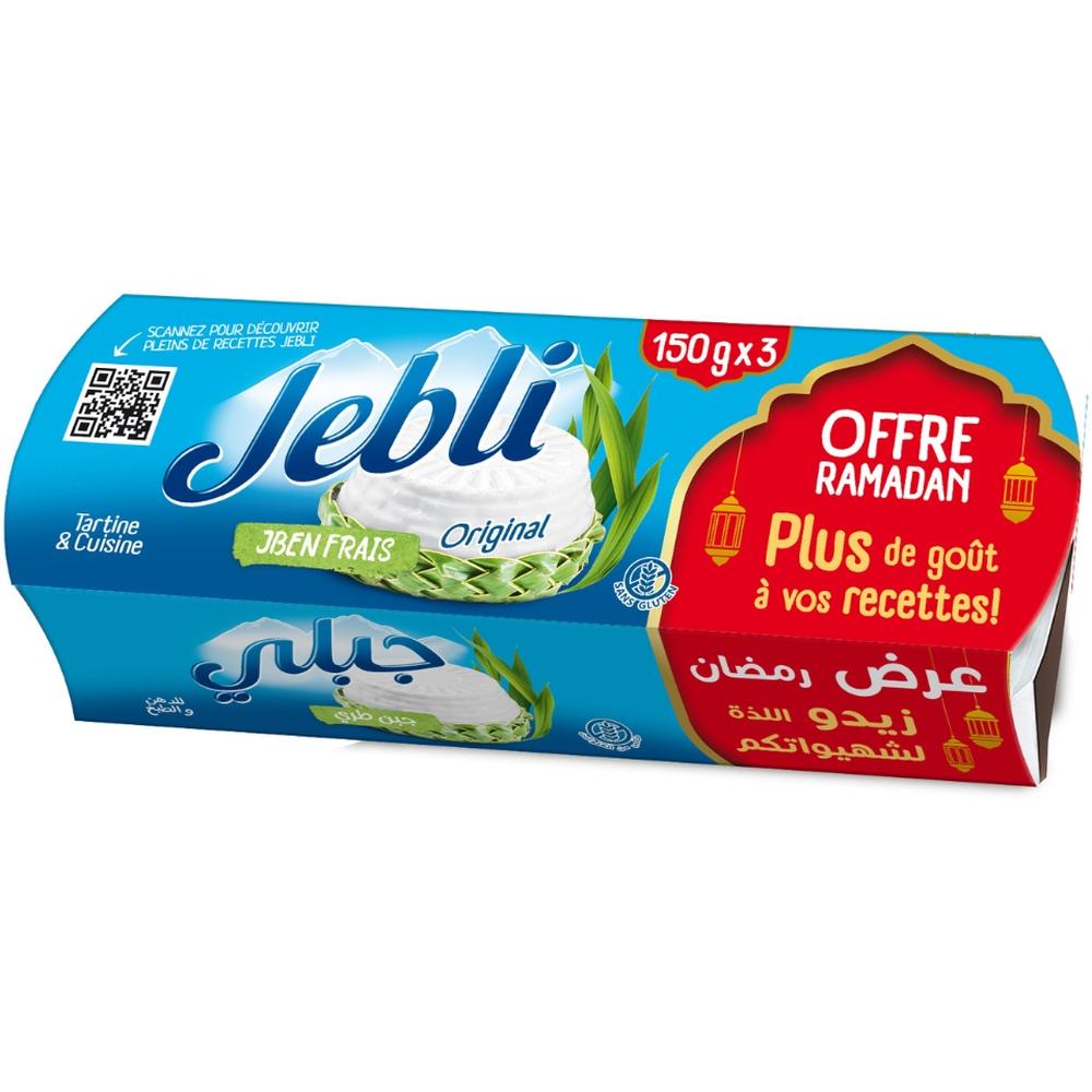Jben Frais Original Trio Jebli 3x150g