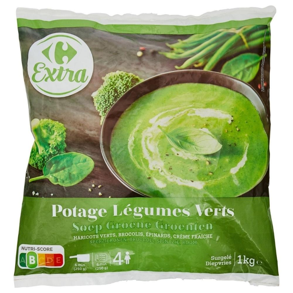 Potage de Légumes Verts Carrefour Extra 1kg