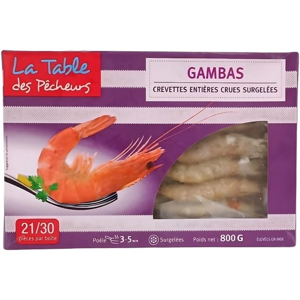 [543181] Gambas 21/30 La Table des Pêcheurs 80g