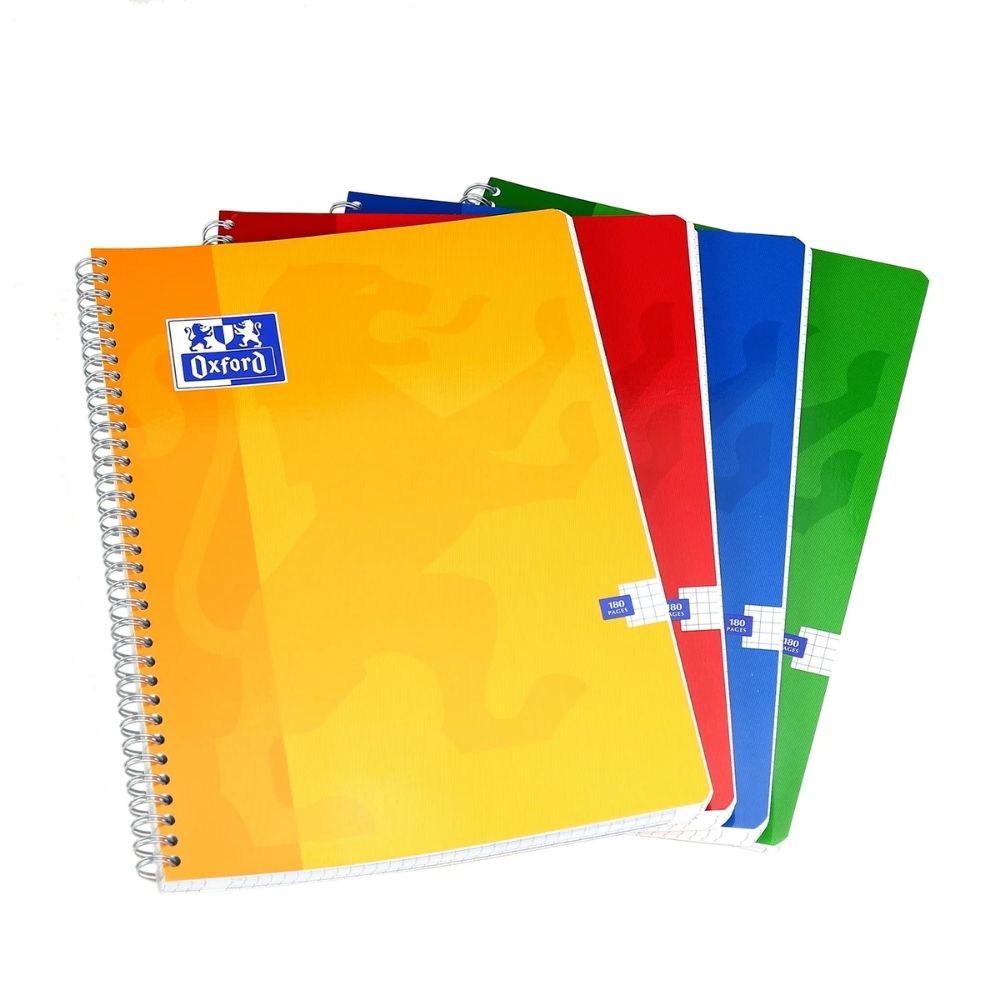 [403132] Cahier Spiral Color Life 180 pages Petits Carreaux 21x29,7cm