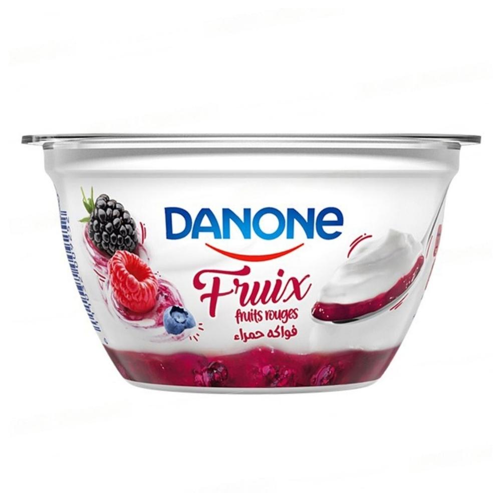 Yaourt Brassé Fruix Fruits Rouges Danone 120g