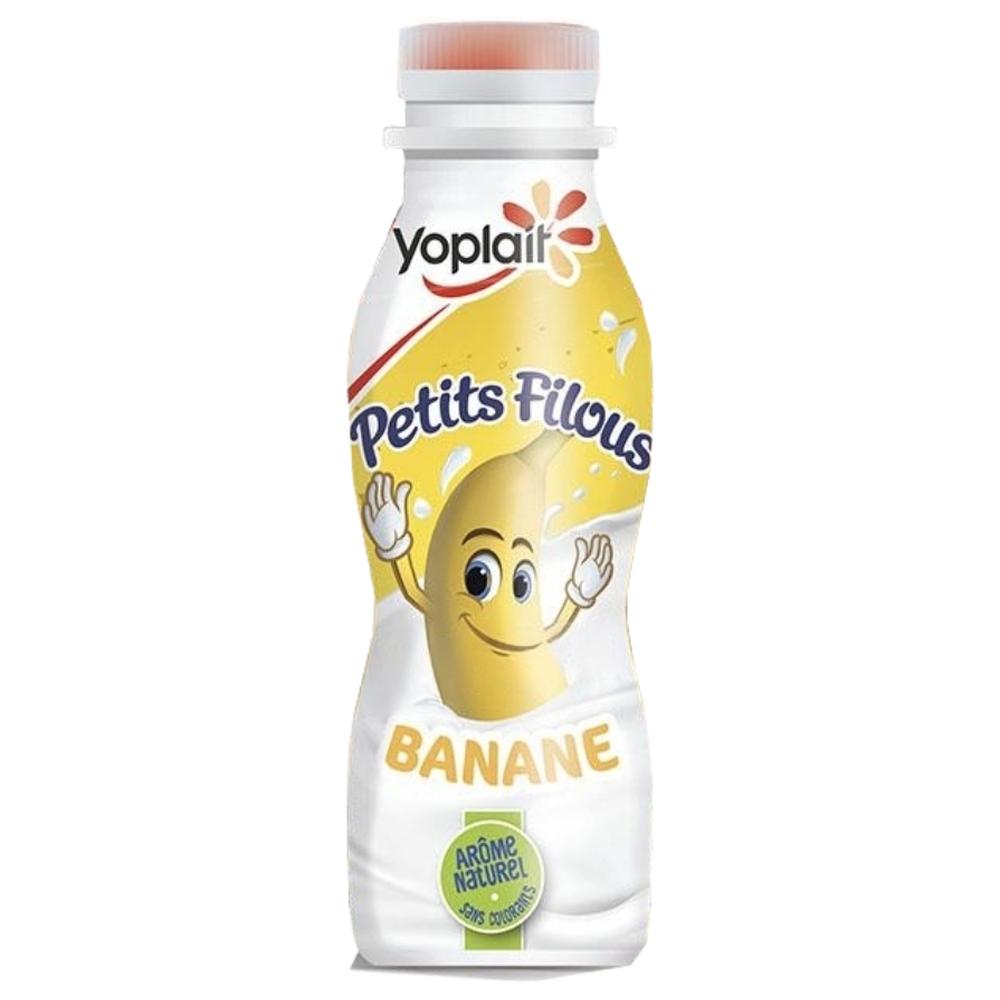 Yaourt à Boire Petits Filous Banane Bouteille Yoplait 165g