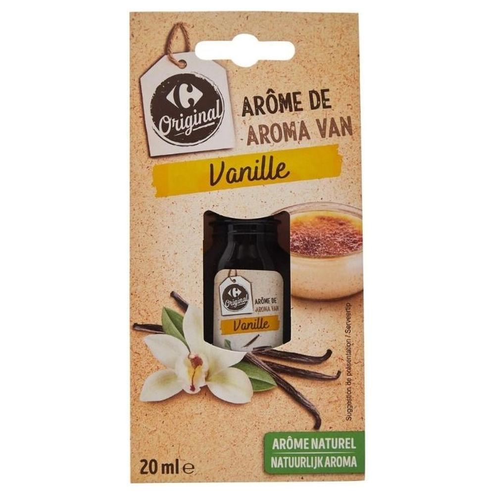 [704783] Arôme Naturel Vanille Carrefour Original 20ml