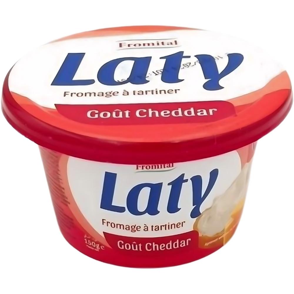 [712681] Fromage à Tartiner Goût Cheddar Laty 150g