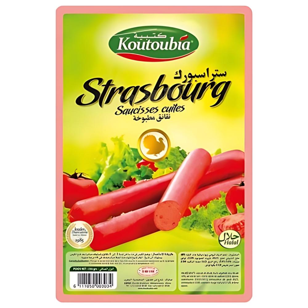Strasbourg Saucisses Cuites Volaille - Charcuterie - Jayda 250g