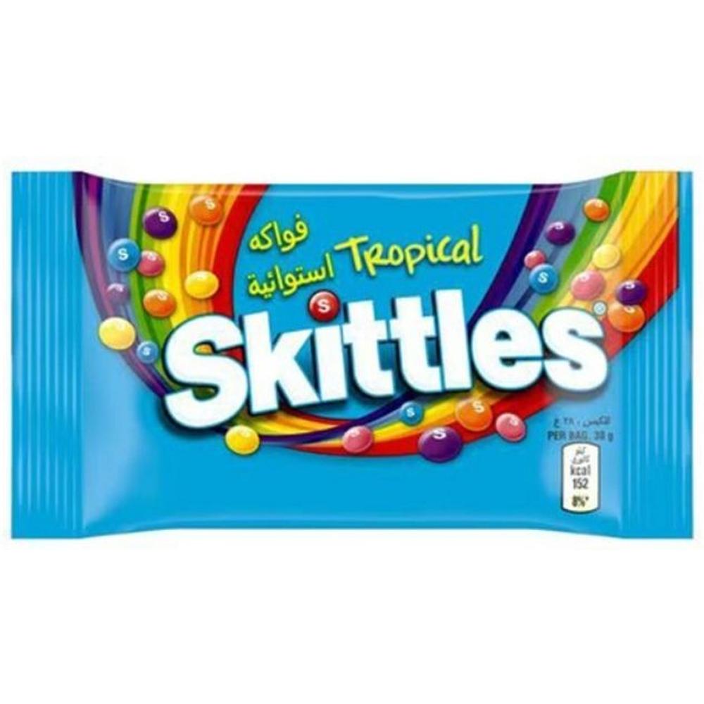 [712837] Bonbons Tropical Skittles 38g