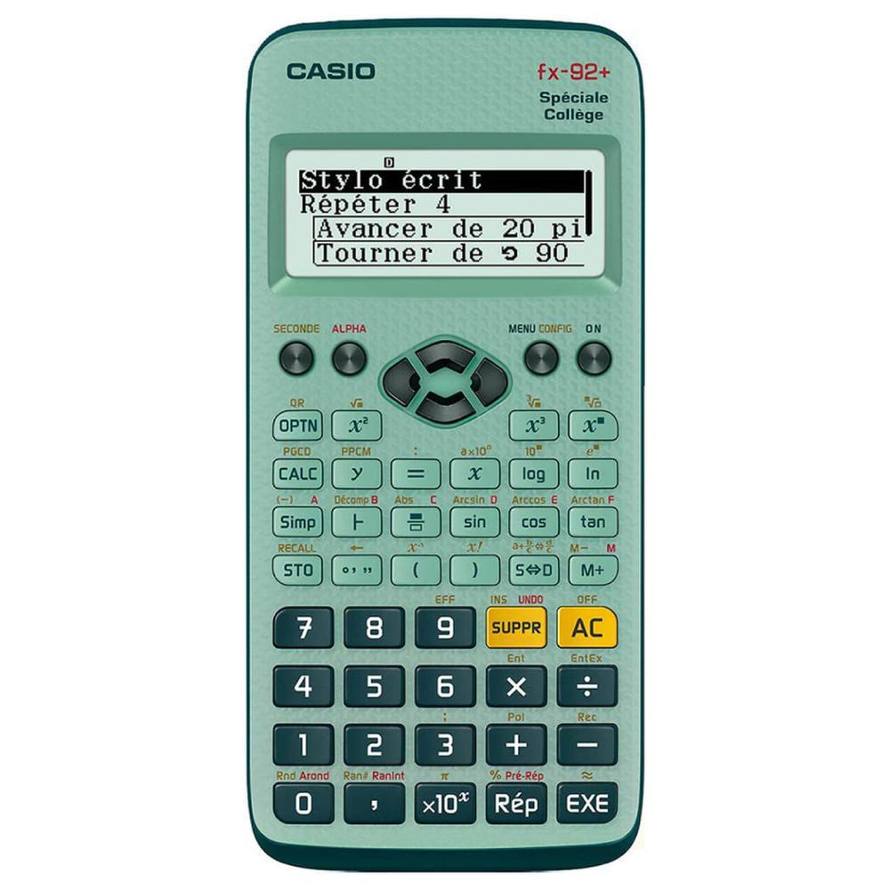 [618734] Calculatrice Casio FX-92 Collège 0120120373