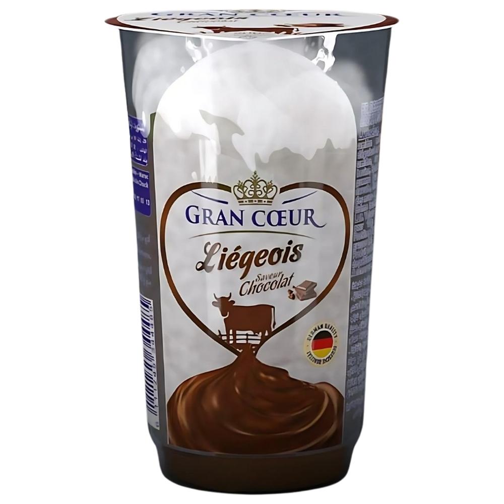 [713352] Dessert Liégeois Chocolat Gran Cœur 200g