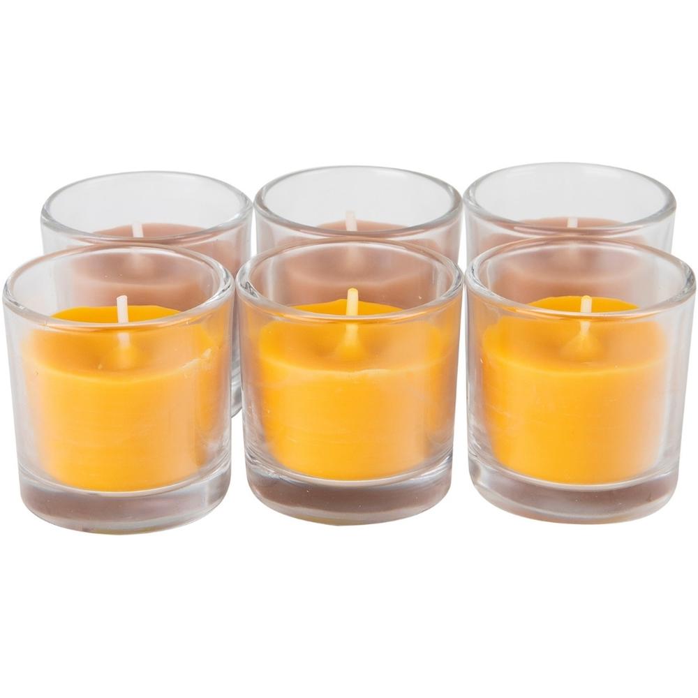 [701186] Bougie Parfumée en Verre à la Cannelle Stretch Kasa 6x25g.