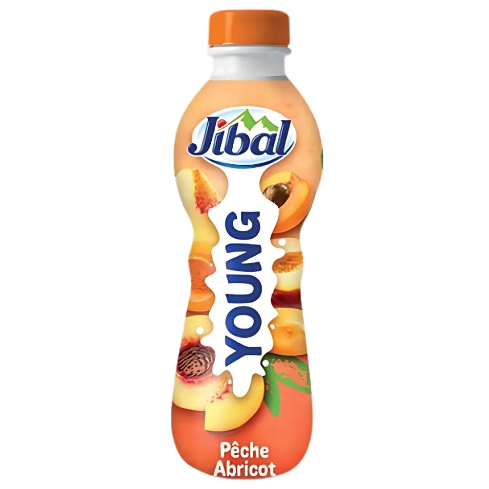 [716827] Jus au Lait Pêche Abricot Young Jibal 330ml