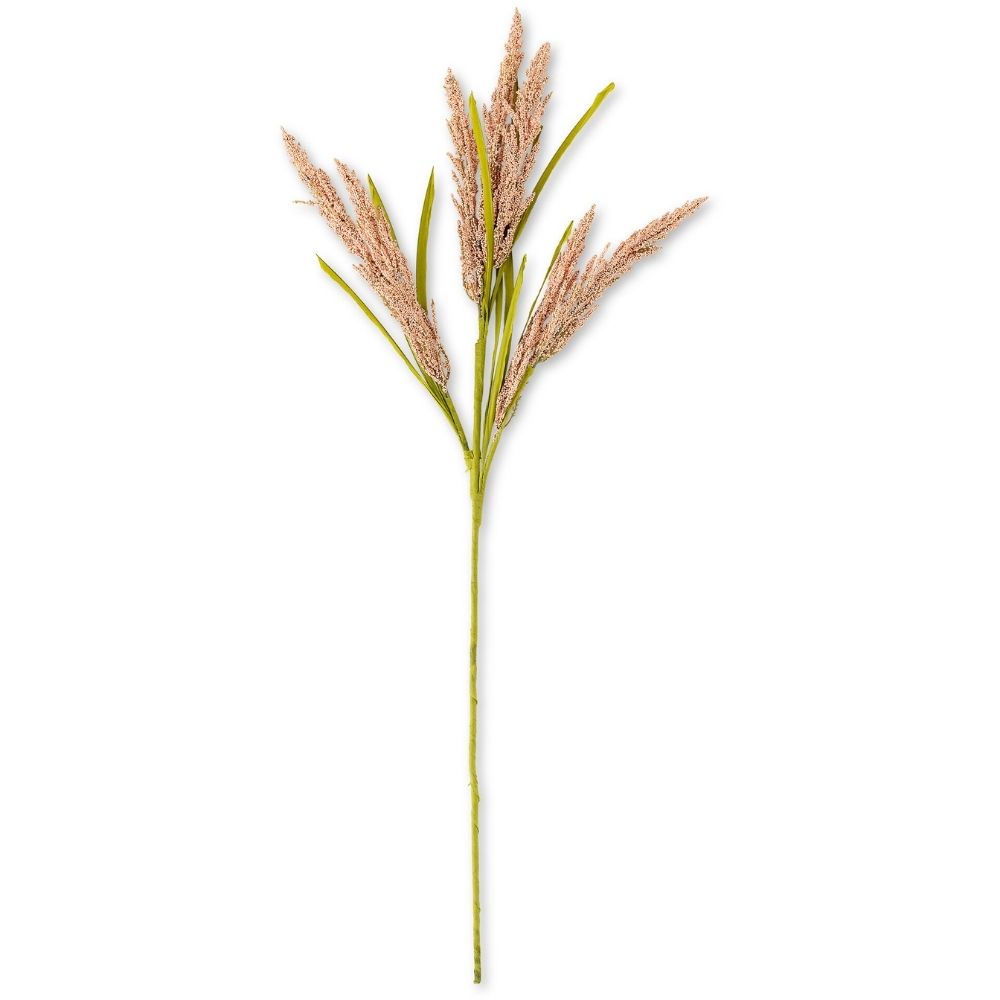 [730708] Tige Artificielle Fleurs Rose Clair Kasa 80cm