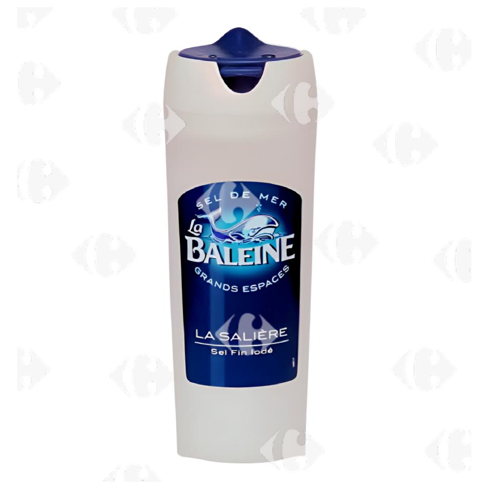[552592] Salière Sel de Mer Fin La Baleine 125g.