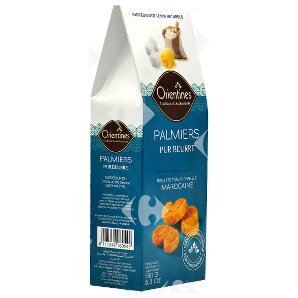 Croquants Palmiers Pur Beurre Orientines 150g