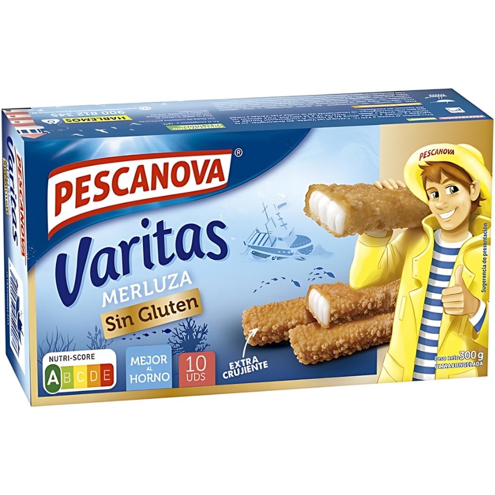 [662170] Bâtonnets de Poisson Pané Sans Gluten Pescanova 300g