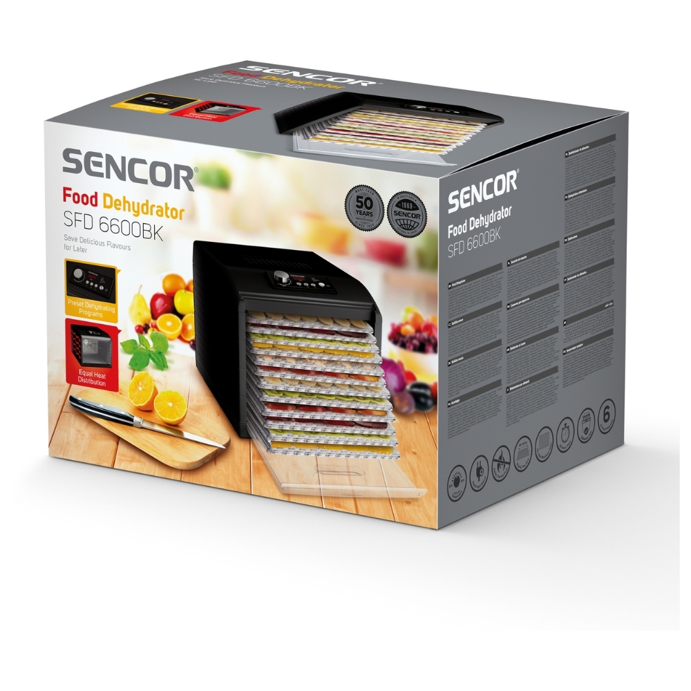 [694827] Déshydrateur Alimentaire Sencor SFD_6600BK