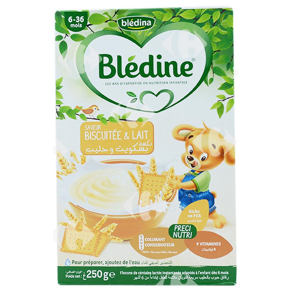 [51937] Farine Lactée pour Bébé Biscuits au Lait Blédina 250g.
