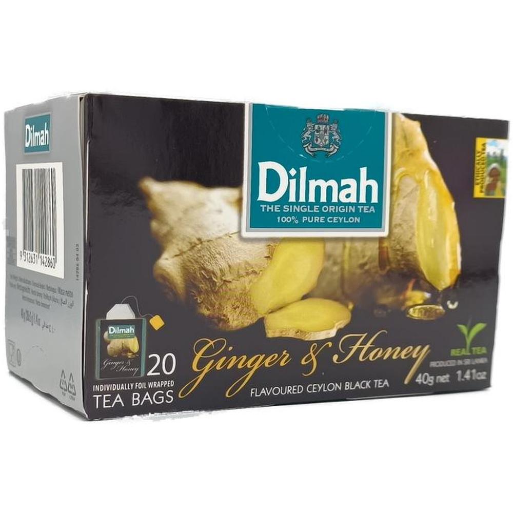 Thé Noir Gingembre et Miel Dilmah