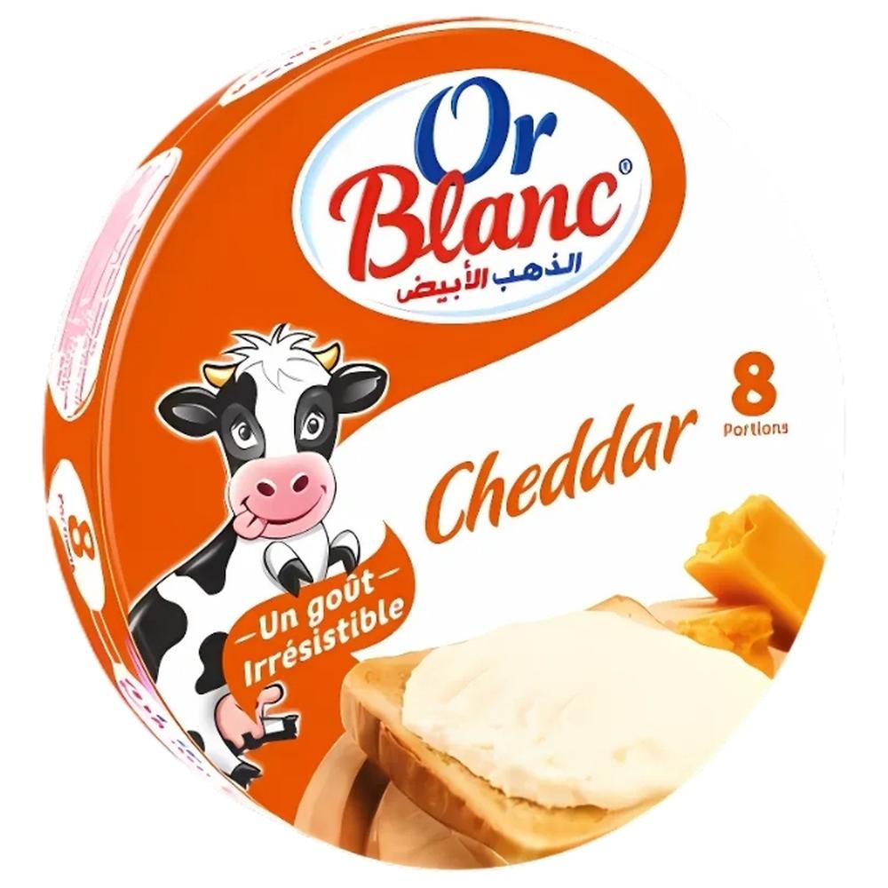[720972] Fromage Fondu au Cheddar Or Blanc 8 portions