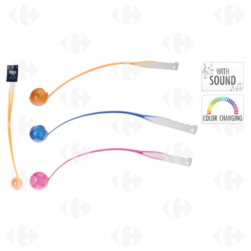 Lanceur de Balle + Balle pour Chiens (couleur aléatoire)