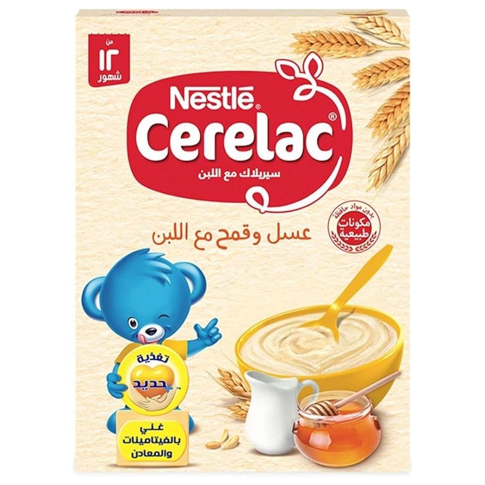 [636471] Céréale Infantile Blé et Miel Cerelac 250g