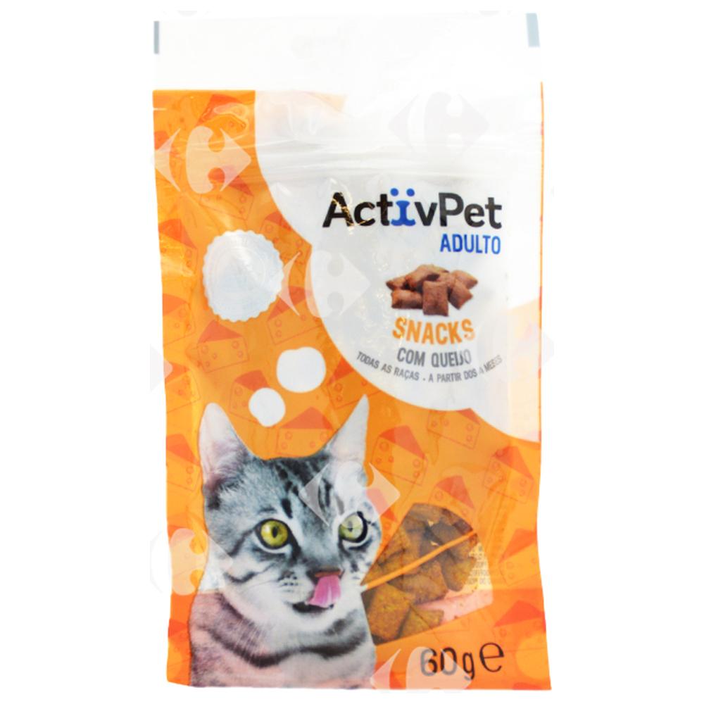 Snack au Fromage pour Chats Activpet 60g