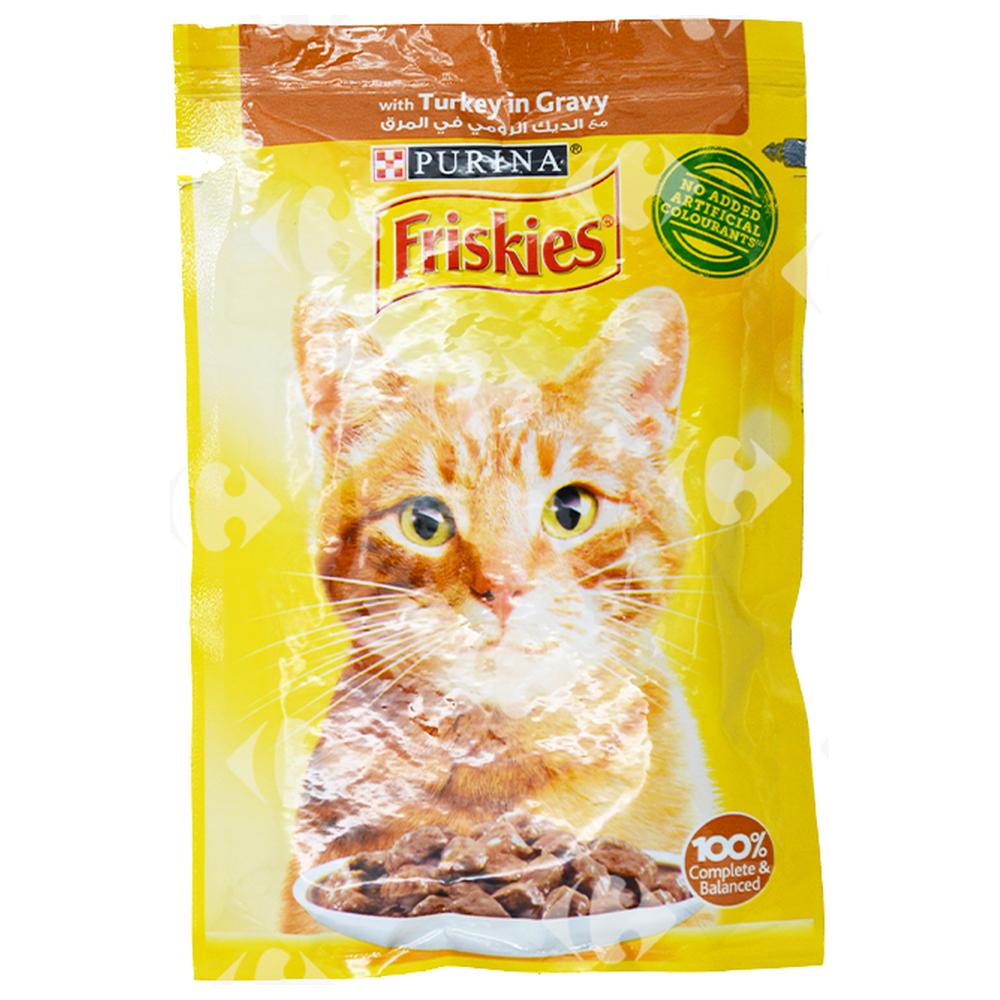 Pâtée Effilé pour Chats Dinde Friskies 85g