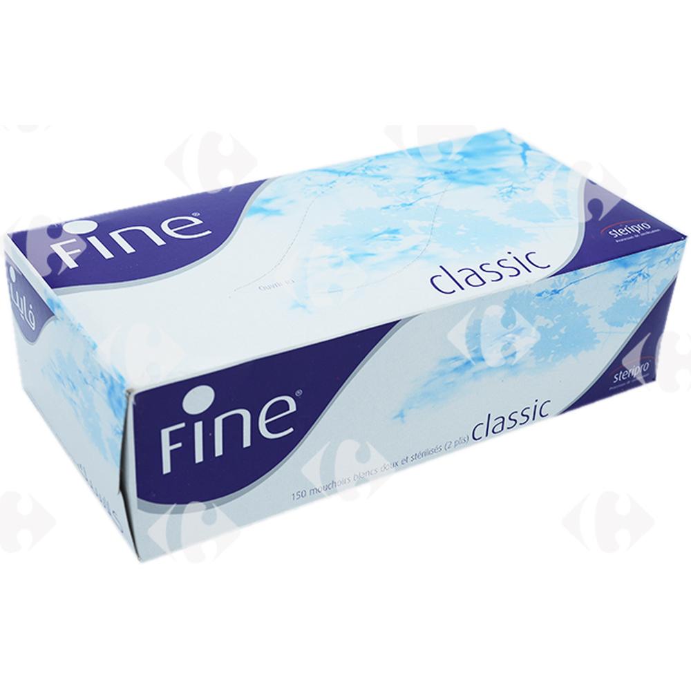 [70267] Boîte de Mouchoirs Classic 2 Plis Fine 150 unités