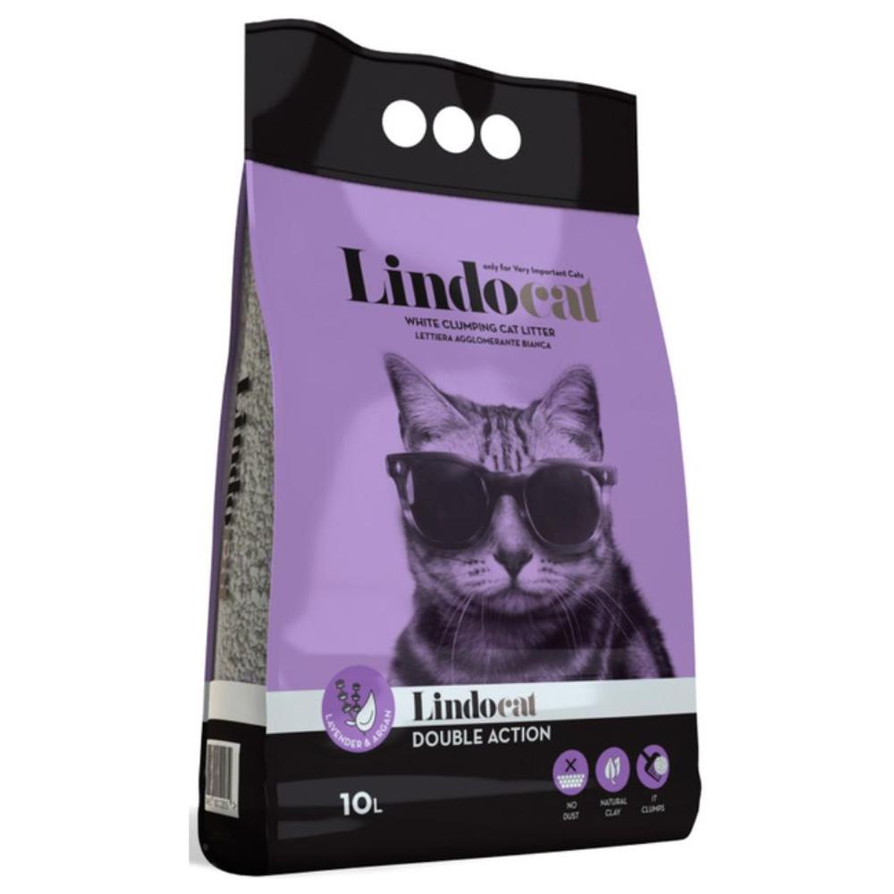 [665693] Litière Agglomérante Lavande Lindocat 10L