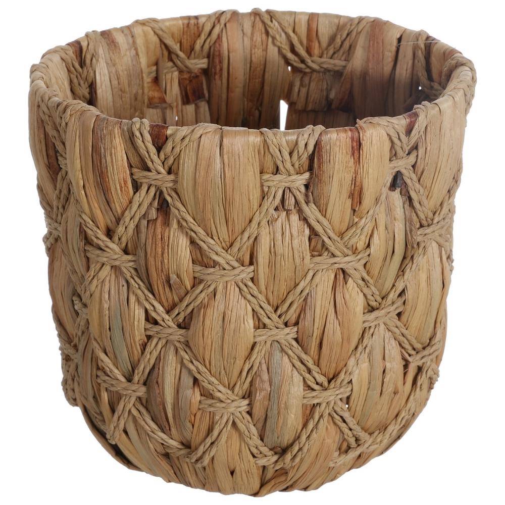 Panier Rond Tissé avec Corde Écrue Kasa 23 cm