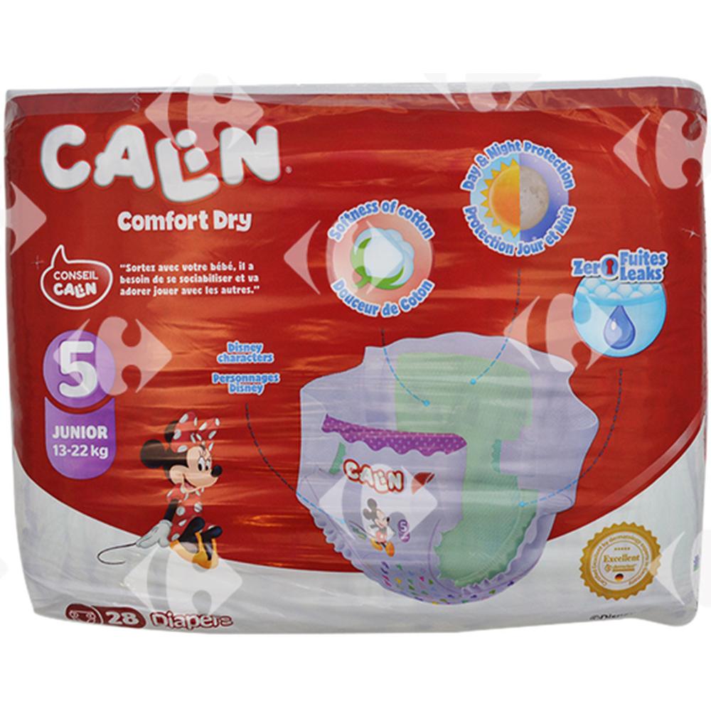 [546492] Couches Taille 5 Junior Value Pack Calin 28 unités
