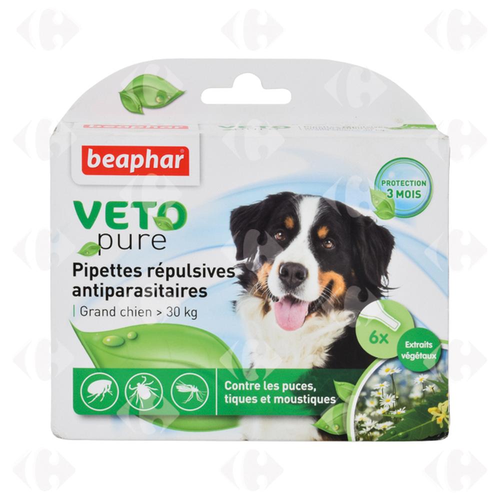 Pipettes Répulsives pour Chiens Beaphar 30kg